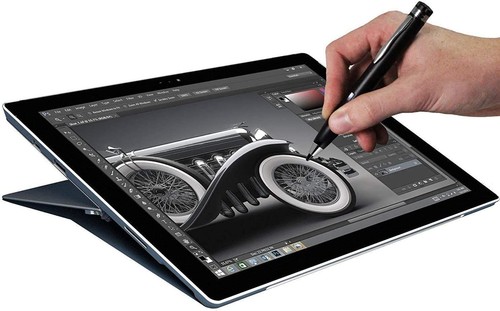 Broonel Black Mini Fine Point Digital Active Stylus Pen - Compatible With The Ac - Zdjęcie 2 z 5