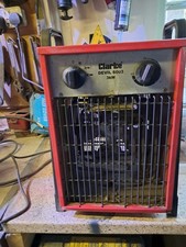 Clarke Devil Industrail 3KW Fan Heater Model 6003 Red
