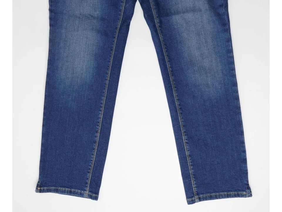 Cambio Piper Short Damen Hose Jeans Gr.40 blau jeansblau Denim Stretch R540 - Bild 3 von 4