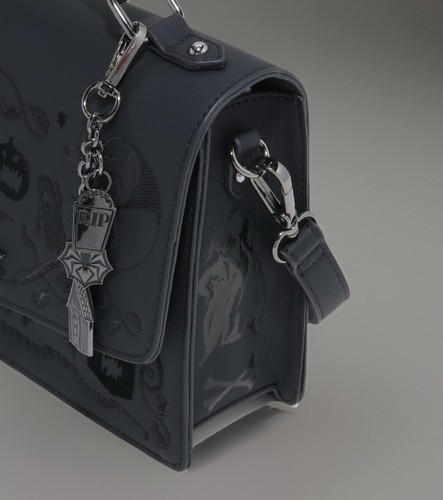 NUEVO CON ETIQUETAS Bolso Bandolera Loungefly Pesadilla Antes de Navidad Halloween Ciudad Iconos! - Imagen 3 de 9