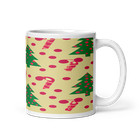Holiday Cheer 11oz Ceramic Mug - Colorful Geometric Christmas Design