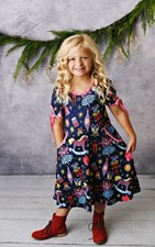 Adorable Sweetness Girl's Christmas Nutcracker Dress Size 12 NWT Holiday