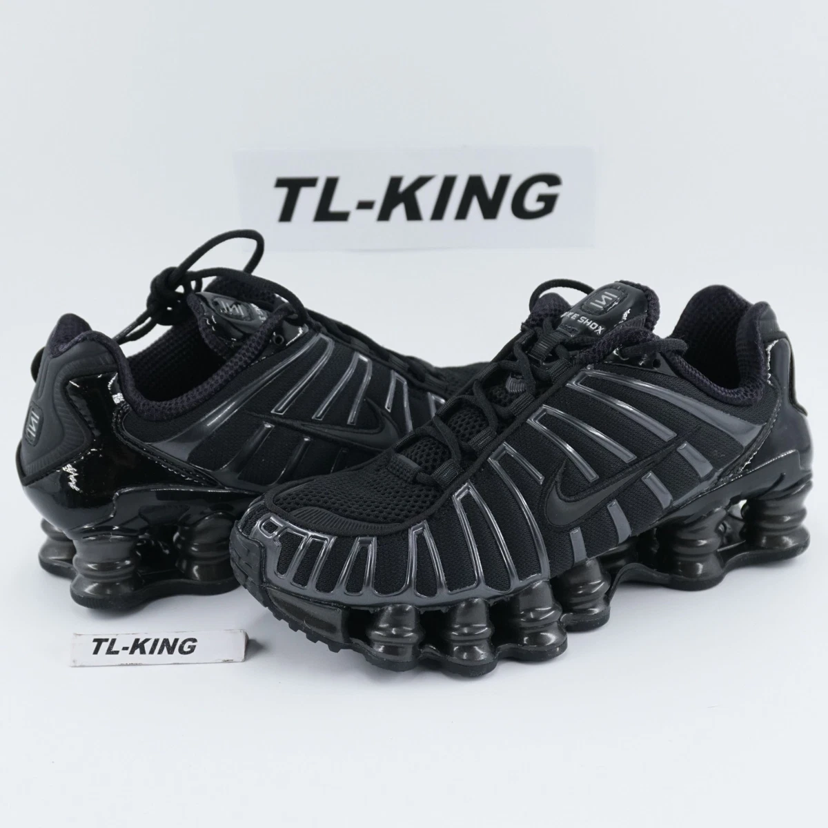 Nike Shox TL Black/Metallic Silver/Black W for sale | eBay