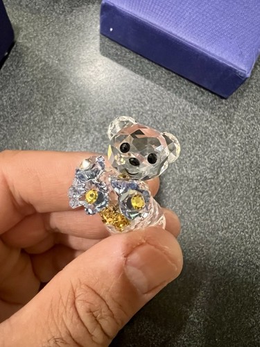 Swarovski 5427993 Kris Bear Forget me not Designer Stefanie Nederegger MSRP$119 - Picture 11 of 18