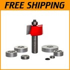 Versatile 1-3/8" Rabbeting Router Bit with Wrench - Perfect for Precision Cuts