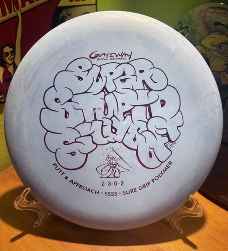 Gateway SSSS WIZARD sure grip 176 gram putting disc - Picture 1 of 2