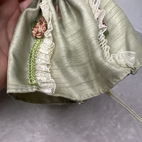 Lot 2 Porcelain Doll Christmas Ornament Victorian 7” One Arm Broken - Picture 13 of 16