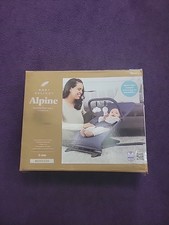 12019 New Baby Delight Alpine Deluxe Portable Bouncer - Quilted Indigo 0-6 Month