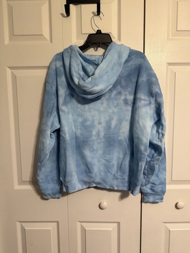 Sudadera con capucha Taylor Swift 1989 versión Taylor azul tie dye ~ TALLA MEDIANA ~ ¡NUEVA! - Imagen 4 de 7