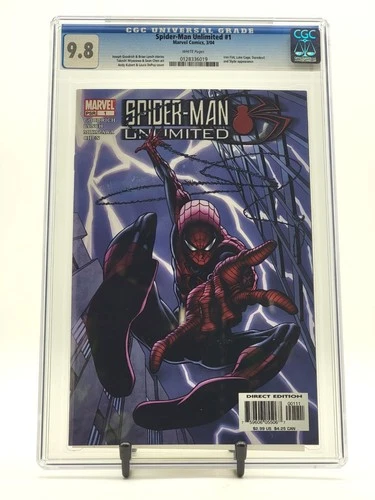 Spider-Man Unlimited #1 2004 CGC 9.8 Iron Fist Luke Cage Daredevil Andy Kubert