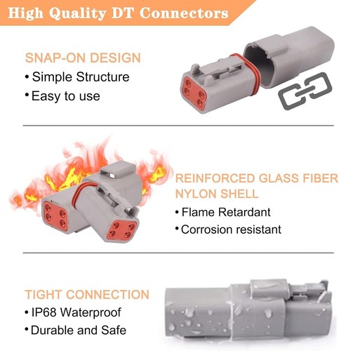 Comprehensive 12 Kit DT Connector and Crimper Set - Perfect for Automotive Use - Picture 6 of 10