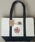 Trader Joe's Original Reusable Canvas Tote Bag Heavy Duty Bag New With Tag