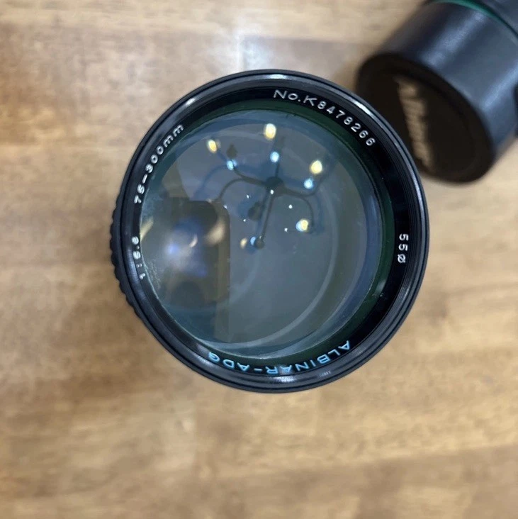 Albinar ADG 75-300mm f/5.6 Pentax KR Mount - Manual Focus Zoom Lens - Untested - Image 4 of 4