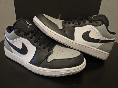 Nike Air Jordan 1 Low Shadow Toe Smoke Grey Size 9.5 553558  display picture 3