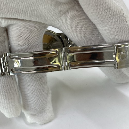 Vin Omega Constellation Pie Pan 35mm Vtg 168.010 Steel Swiss Watch w/ Bracelet - Picture 8 of 12