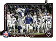 2025 Topps #60 Chicago Cubs