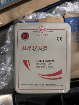 110 volt to 220 volt converter Step Up 3000VA 50/60Hz
