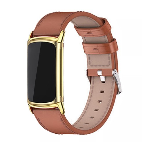 Bracelet en Cuir Premium pour Fitbit Charge 6/5 - Confortable et Style Classique - Zdjęcie 5 z 14