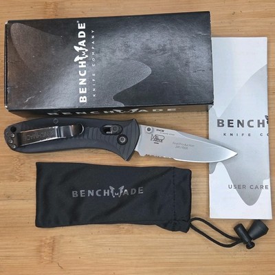 Benchmade 525S Presidio Small 154CM Retired Aluminum Handle First Production Run