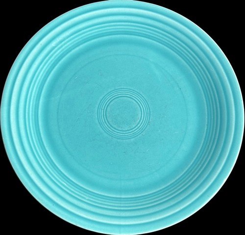 Original FIESTA Türkis Mittagessen Teller (9-1/4") von Homer Laughlin (1936-1959) - Bild 4 von 19