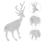  20 Pcs Decorative Deer Figurines Holiday Reindeer Tabletop Statue