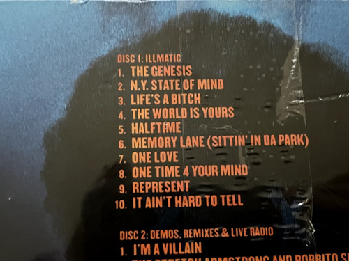 ILLMATIC XX [20th Anniversary Edition] [2 CD] [Digipak] by Nas (CD, 2014) SEALED - Picture 11 of 17