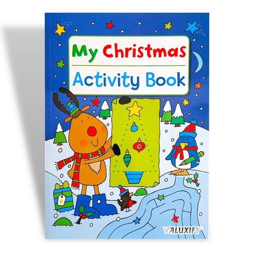 Weihnachten Malbuch Kinder Kinderbücher Activity Sticker Woobly Eyes - Bild 20 von 82