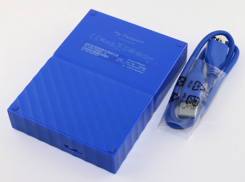 WD My Passport WDBYFT0040BBL-WESN 4TB Externe Festplatte 2,5", USB 3.0 - Bild 2 von 2