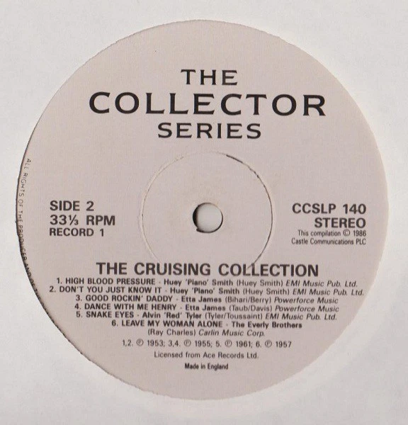 Various - The Cruising Collection Rock,Blues 2xLP Comp Gat Schallplatte 202681 - Bild 4 von 4