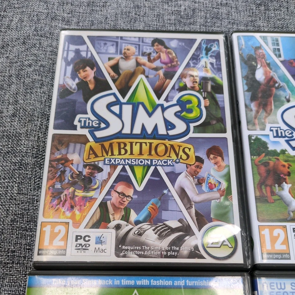 DIE SIMS 3 SAMMLUNG KONVOLUT RESTPOSTEN PC/MAC Expansion Packs X 15 Sehr Guter Zustand - Bild 3 von 4