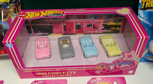 HOT WHEELS Barbie The Movie 1956 Corvette Set Monster Truck Hummer HUGE BULK LOT - Picture 4 of 9