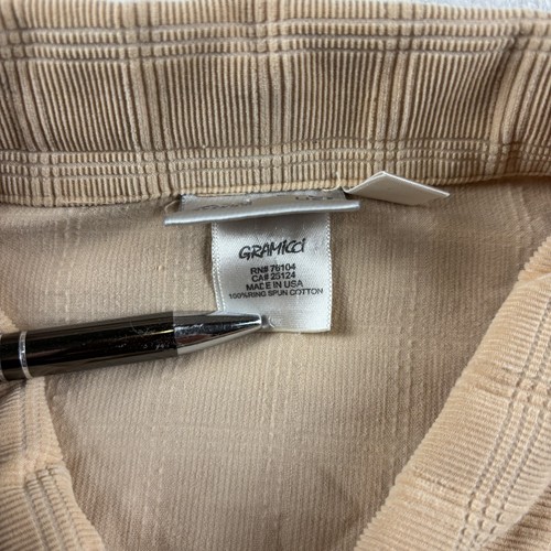 Vintage Gramicci Men’s Large Salmon Button-Up Shirt Thick Cotton Made in USA - Bild 6 von 11