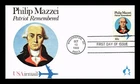DR JIM STAMPS US COVER PHILIP MAZZEI PATRIOT AIR MAIL FDC ANDREWS CACHET