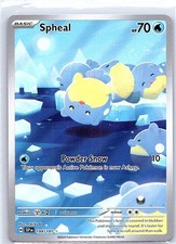Spheal 199/191 Sv08: Surging Sparks Holo Illustration Rare