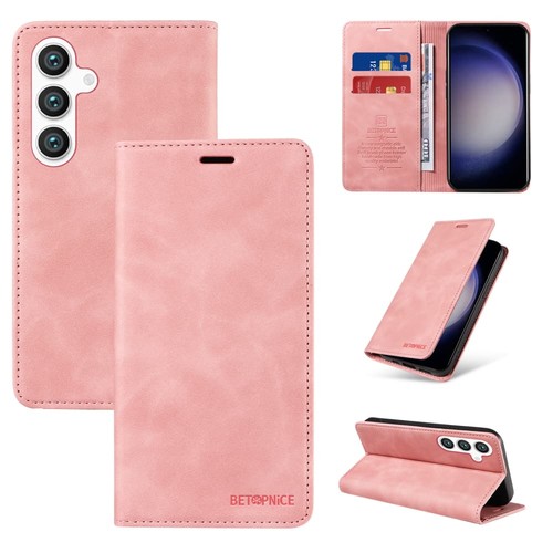 For Samsung S25+ S24 S23 S22 S21 S20 S10 Leather Wallet Case Cover RFID Blocking - Picture 11 of 43