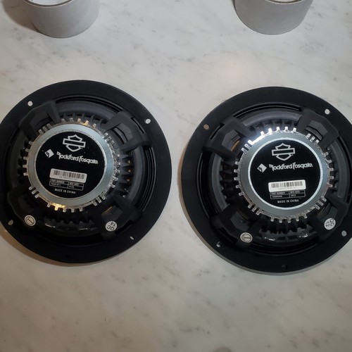 OEM Rockford Fosgate 14-25 Harley Stage II Carenado Tour-Pak Altavoces Cubierta 6.5" - Imagen 8 de 13