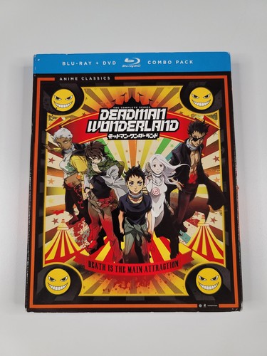Deadman Wonderland: The Complete Series w/Slipcover (Blu-ray & DVD) New Read 