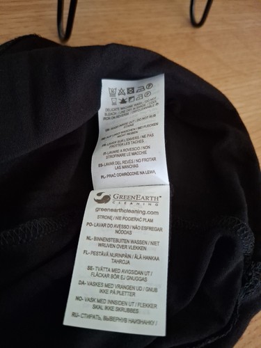 Boden Black Tshirt Long Sleev Dress With Pockets & Elastic Waist Size 12 R BNWT - Picture 11 of 11