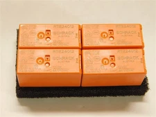 4 TE Connectivity / Schrack RTE24012 / 1393243-4 2P 8A 12VDC PCB Power Relays