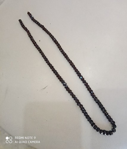 collana GRANATO - collana cm. 54 - Foto 4 di 5