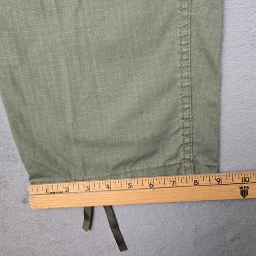 Rothco Military Cargo Pants Mens Extra Large Long 100% Cotton Ripstop Green USA - Picture 8 of 9