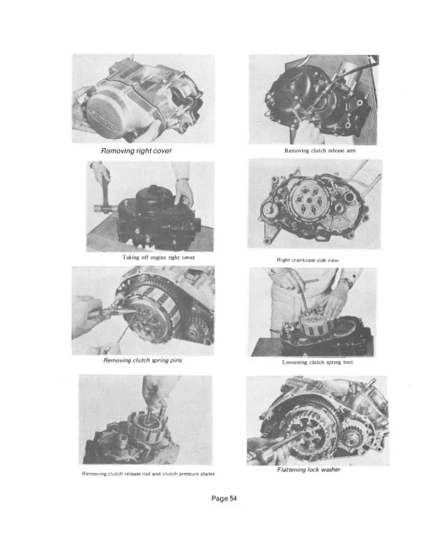 Blazer Honcho TC TS TS Shop Manual TC100 TS100 100 TC90 TS90 TC125 Servicio Foto 3 de 4