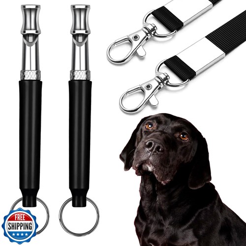 CdbC Dog Whistle - 2Pack Dog Whistle to Stop Barking Neighbor's Dog, Adjustab