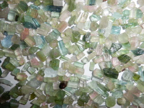 Clear Green Tourmaline Very Small Pieces Rough Stone 150 carat Lot 30 gram - Picture 6 of 12