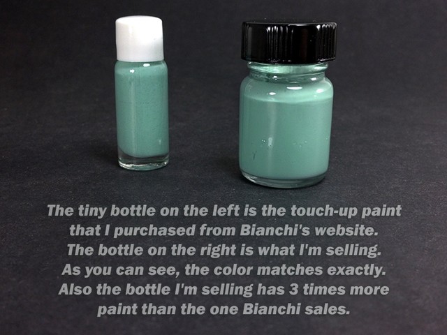 bianchi celeste touch up paint