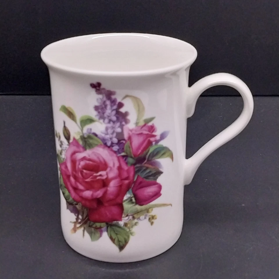 Maxwell And Williams Lilac Rose Fine Bone China Tea Coffee Cup Mug 300ml - image 3 of 4