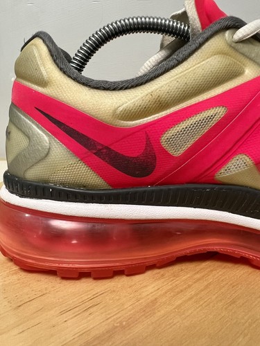 Scarpe da corsa Nike donna taglia 8 Air Max + Plus bianche rosa 487679-160 - Foto 12 di 23