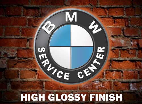 BMW Emblem Service Center Aluminum Wall Sign - Picture 4 of 4