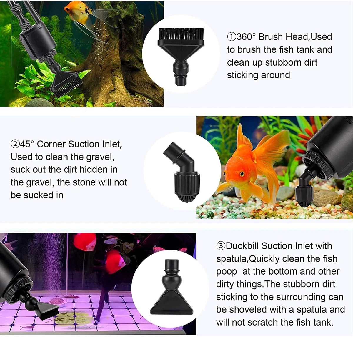 Fish tank stone cleaner cheap
