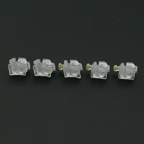 Orthodontic Self Ligating Brackets Braces Damon Clear Ceramic Roth MBT 022 345 - Picture 10 of 37